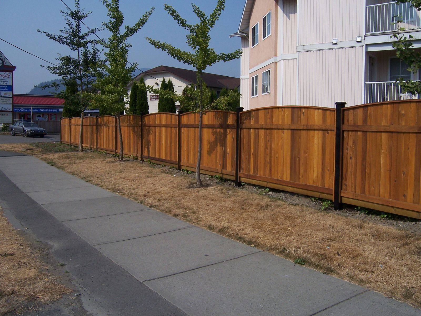 Residential property fencing in the Fraser Valley